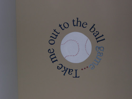 Baseball Theme for Boy's Room
