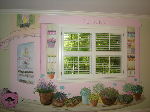 Flower Shop Mural
