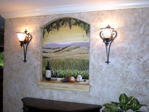 Wine Vineyard Murals