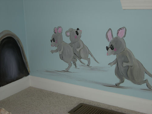 Three Blind Mice Mural